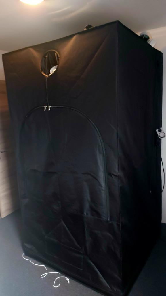 Kweektent groenten enz.. afmeting 120 x 120, Tuin en Terras, Kweekspullen, Zo goed als nieuw, Kweektent, Ophalen