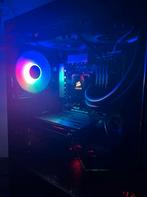Aesthetic gaming pc zwart te koop / of ruilen, Computers en Software, Ophalen, Zo goed als nieuw