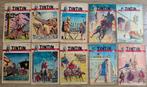 BD 10 couvertures de Tintin par J.Martin 1948 à 1950, Boeken, Meerdere stripboeken, Ophalen of Verzenden, Gelezen