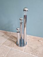 Space Age-lamp in verchroomd metaal, Gaetano Sciolari, 1970, Antiek en Kunst, Antiek | Verlichting, Ophalen of Verzenden