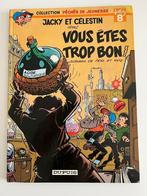 BD Jacky et Célestin Vous êtes trop bon !, Gelezen, Walthery, Eén stripboek, Ophalen of Verzenden