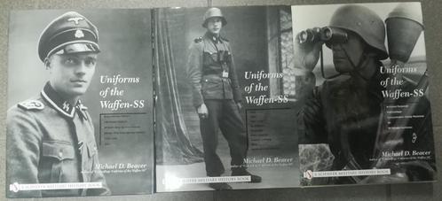 3-delige set " Uniforms of the Waffen SS ", Verzamelen, Militaria | Tweede Wereldoorlog, Landmacht, Boek of Tijdschrift, Ophalen of Verzenden