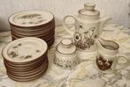 Vintage thee set Noritake stoneware, Huis en Inrichting, Keuken | Servies, Ophalen, Zo goed als nieuw, Aardewerk, Bord(en)
