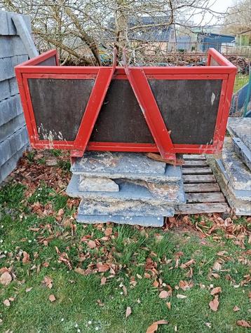 Bennette pour mètre sur tracteur