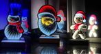 Set 3D Infinity USB en timer kerstman sneeuwpop, Diversen, Ophalen of Verzenden, Nieuw