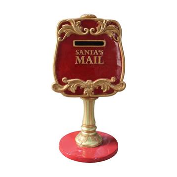 Santa Christmas Mailbox Hoogte 163 cm beschikbaar voor biedingen