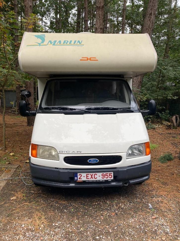 Camper Ford Transit 2.5D, Caravans en Kamperen, Mobilhomes, Particulier, Alkoof, Ford, Ford, Diesel, Handgeschakeld, Standaard zit