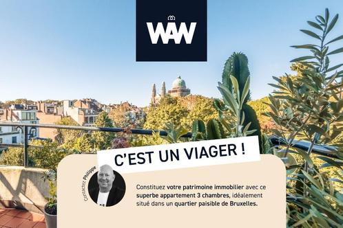 VIAGER Appartement avec vue sur la Basilique de Koekelberg, Immo, Maisons à vendre, Bruxelles, Jusqu'à 200 m², Appartement, G