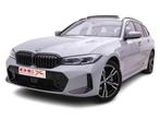 BMW 3 320e PHEV 204 Touring M Sport + Panoram + Adaptive LED, Auto's, Te koop, Zilver of Grijs, Diesel, Bedrijf