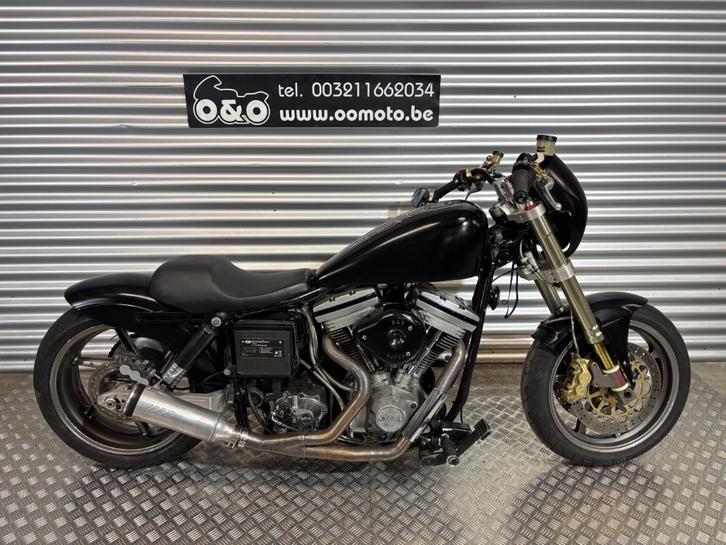 Harley Davidson FLH1200 met Evolution 1 motorblok    OO MOTO, Motoren, Motoren | Harley-Davidson, Bedrijf, Chopper, meer dan 35 kW