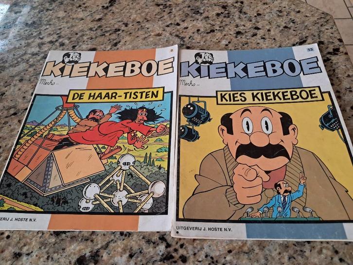 Strios  :KIEKEBOE, Boeken, Stripverhalen, Gelezen, Meerdere stripboeken, Ophalen of Verzenden