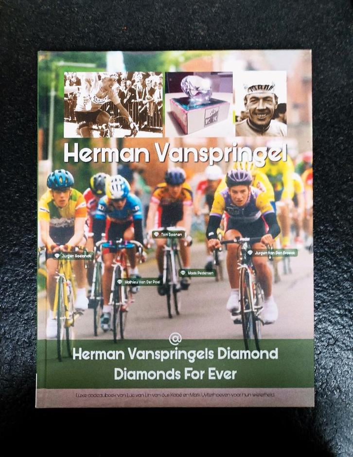 Herman Vanspringel @ Herman Vanspringels Diamond, Boeken, Sportboeken, Zo goed als nieuw, Lopen en Fietsen, Verzenden