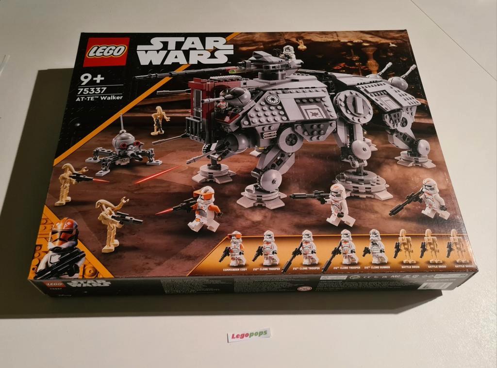 SEALED LEGO Star Wars 75337: AT-TE Walker NEW Box in hand, Quick Ship