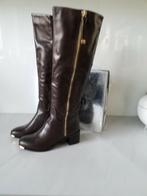 Bottes hautes, Ophalen, Hoge laarzen, Poti pati quadrophenia, Bruin