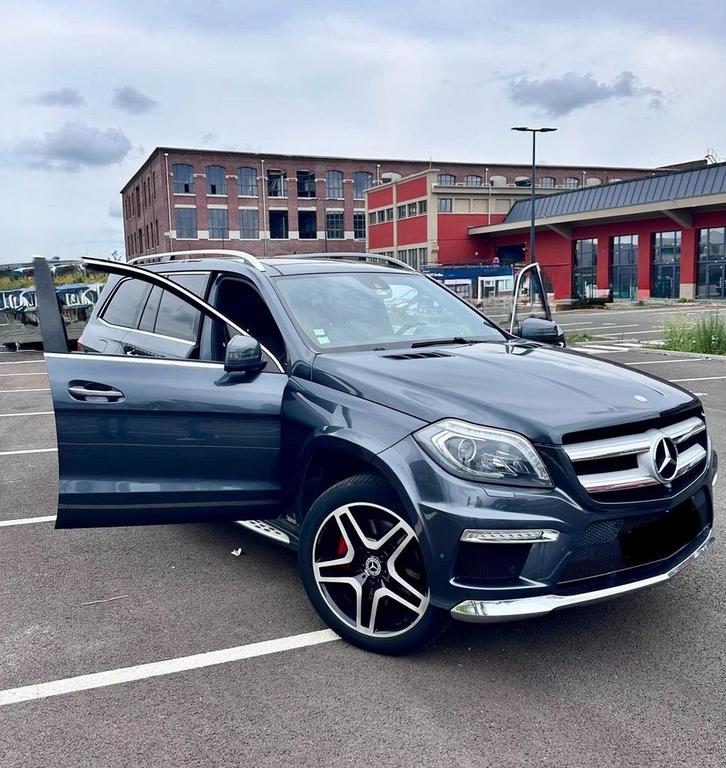 MERCEDES GL-350D AMG-PAKKET MET 7 ZITPLAATSEN, Auto's, Mercedes-Benz, Particulier, GL, 360° camera, 4x4, ABS, Achteruitrijcamera