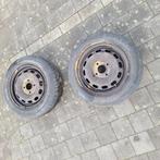 2 stalen velgen ford fiesta, Auto-onderdelen, Banden en Velgen, Ophalen, Band(en)