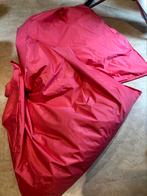 2 grote roze zitzakken, Ophalen, Gebruikt, Roze, Zitzak