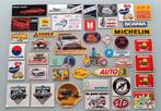Vintage auto/banden merken stickers., Verzamelen, Stickers, Ophalen of Verzenden, Zo goed als nieuw, Auto of Motor