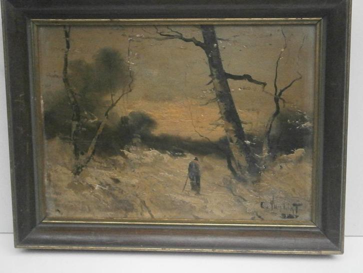 Louis Van Lint Eerste Periode, Antiek en Kunst, Kunst | Schilderijen | Klassiek, Ophalen