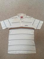 Supreme striped polo, Kleding | Heren, Polo's, Wit, Gedragen, Supreme, Verzenden