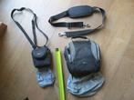 cameratas lowepro schouder- heuptas met regenhoes, 2 stuks, Ophalen of Verzenden, Gebruikt, Heuptas, Lowepro
