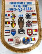 Europees kampioenschap ek voetbal Frankrijk 1984 unieke vaan, Ophalen of Verzenden, Zo goed als nieuw