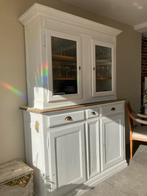 Meuble avec vitrine double corps, Maison & Meubles, Enlèvement, Utilisé