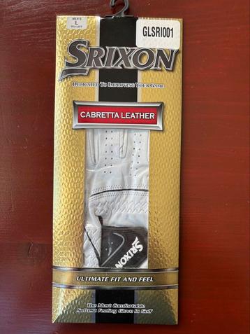 NIEUW! Srixon Cabretta lederen golfhandschoen maat L beschikbaar voor biedingen