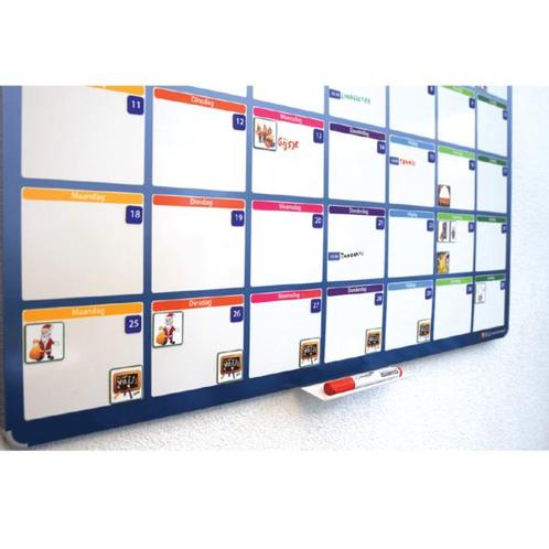 Ass/adh maandplanner bord 90 x60 + 350 pictogrammen magneet, Huis en Inrichting, Bureaus, Zo goed als nieuw, Ophalen of Verzenden