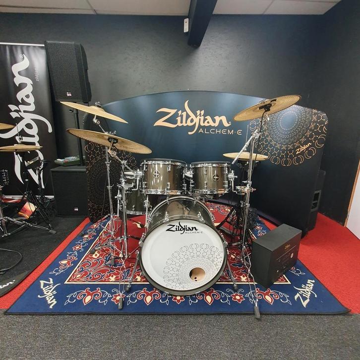 Zildjian Alchem- E Gold EX E- Drumset, Muziek en Instrumenten, Drumstellen en Slagwerk, Ophalen of Verzenden