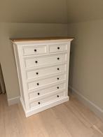 Commode gebroken wit, Huis en Inrichting, Kasten | Ladekasten, Ophalen, Gebruikt, 5 laden of meer, 100 tot 150 cm