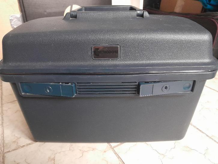 Beautycase Commodire Blauw, Bijoux, Sacs & Beauté, Boîtes de maquillage & Beauty case, Comme neuf, Rigide, Bleu, Avec serrure