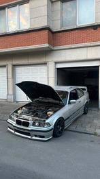 BMW E36 325i, Achterwielaandrijving, Zwart, Leder en Stof, Handgeschakeld