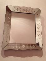 Oud Spiegel 70x50cm, Antiek en Kunst, Ophalen, Rechthoekig, 50 tot 100 cm, 100 tot 150 cm