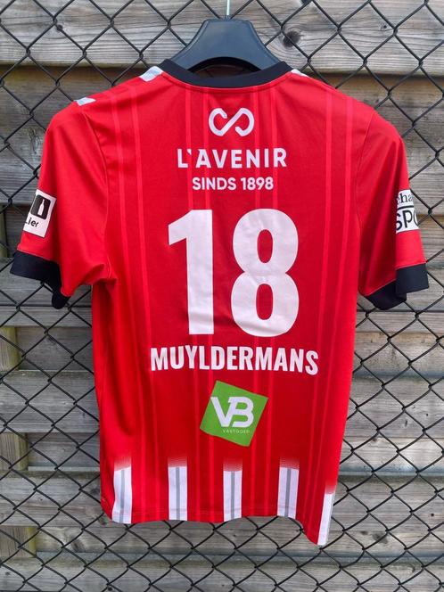 Matchworn - Muyldermans (18) - K. Lyra-Lierse - 2024-25, Sport en Fitness, Voetbal, Gebruikt, Shirt, Maat M, Ophalen of Verzenden