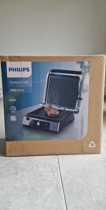 Philips contact grill 5000series 2200W beschikbaar voor biedingen