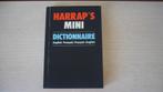 DICTIONNAIRE HARRAP'S MINI  ANGLAIS/FRANÇAIS, Livres, Autres éditeurs, Anglais, Enlèvement ou Envoi, Neuf