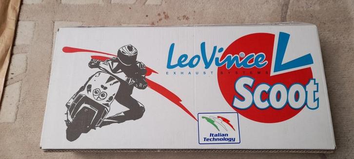 Leovince uitlaat Kymco Agility 10"/16", Fietsen en Brommers, Brommeronderdelen | Scooters, Nieuw, Kymco, Uitlaat, Ophalen of Verzenden