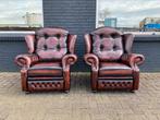 Twee Springvale Chesterfield zetels GRATIS GELEVERD!, Antiek en Kunst, Ophalen of Verzenden