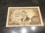 Spanje 100 Peseta’s 1953, Postzegels en Munten, Ophalen of Verzenden