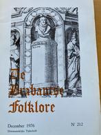 Brabantse Folklore nr 212, Overige typen, Ophalen of Verzenden, Zo goed als nieuw