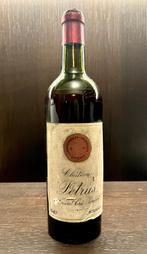 Zeldzame fles Château Pétrus Vandermeulen 1947, Collections, France, Utilisé, Enlèvement ou Envoi, Vin rouge