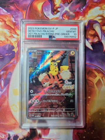 Detective Pikachu psa10  beschikbaar voor biedingen