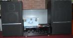 Akai AM27 versterker + Philips boxen 90 watt, Audio, Tv en Foto, Versterkers en Ontvangers, Gebruikt, 60 tot 120 watt, Stereo