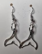 Boucles d'oreilles "Queue de Sirène Argentée – Minimaliste", Neuf, Enlèvement ou Envoi, Argent, Argent