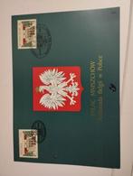 Een herdenking kaart met Polen en België kleur verschillende, Enlèvement