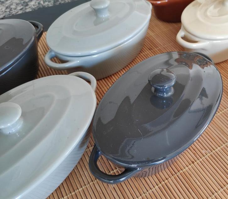 8 Ovenschaaltjes met deksel, Huis en Inrichting, Keuken | Potten en Pannen, Ophalen of Verzenden