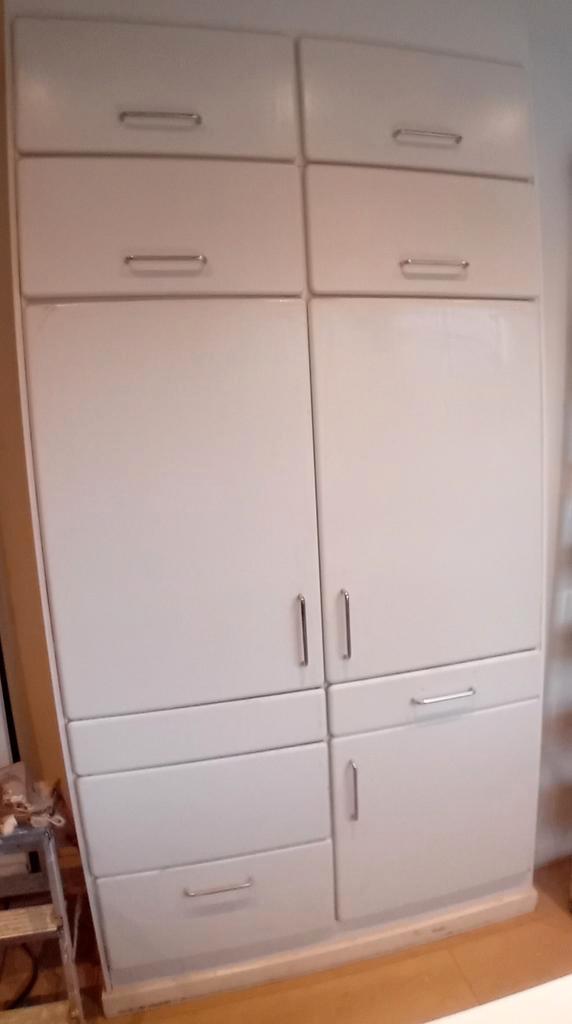 Keukenkasten met ijskast, Huis en Inrichting, Keuken | Keukenelementen, Ophalen