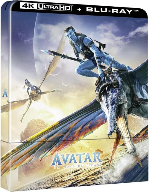 Avatar : La voie de l'eau Édition Limitée Steelbook 4k, CD & DVD, Blu-ray, Neuf, dans son emballage, Science-Fiction et Fantasy