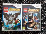 Wii lego batman the videogame en batman 2 de super heroes, Games en Spelcomputers, Games | Nintendo Wii, Gebruikt, Ophalen of Verzenden